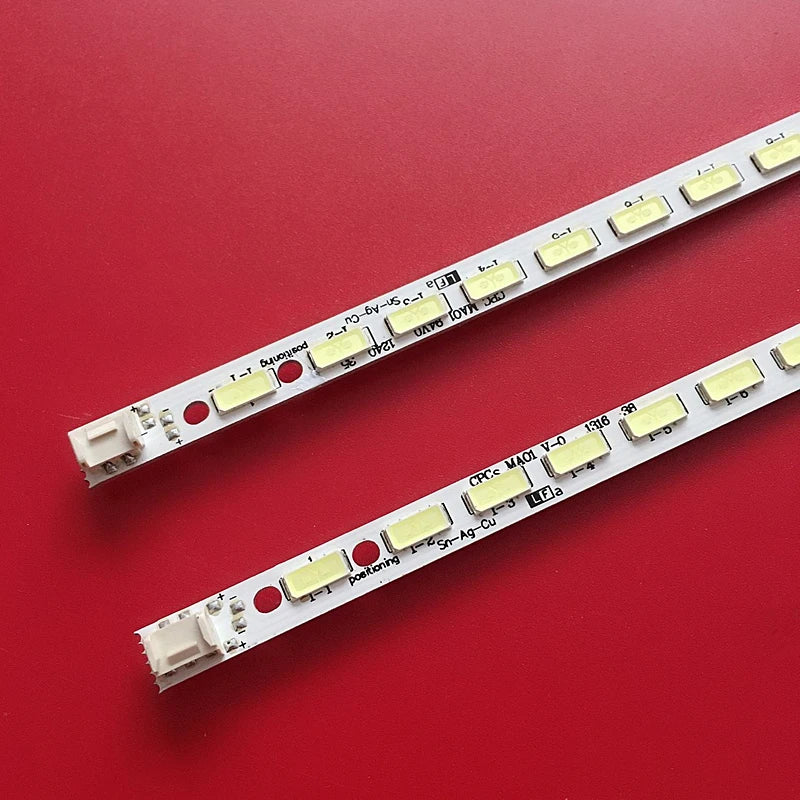 barres lumineuses led blanc bleu rouge pastilles jaunes connecteurs industriels