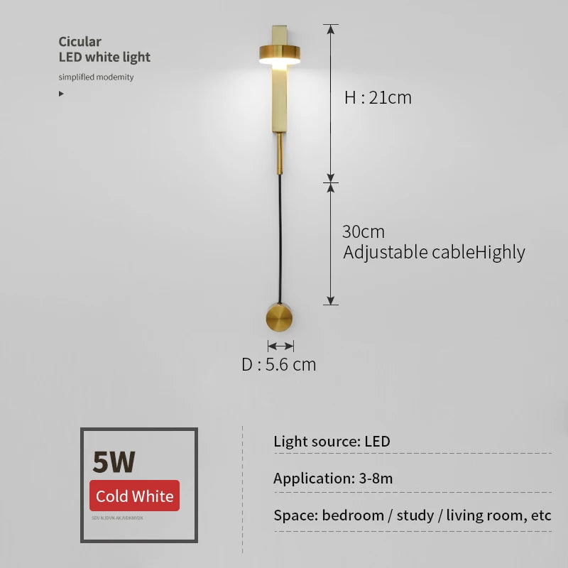 lampe murale ajustable moderne noir doré gris vert éclairage quotidien chambre salon salle manger