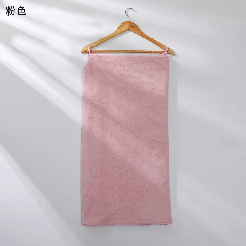 serviette bain microfibre absorbante marron clair moderne 75x150cm douce lavable machine simple opacité