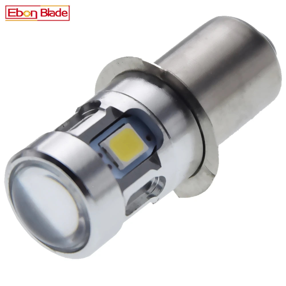 ampoule led p13.5s 12v 500lm argenté moderne lampe poche torche projecteur remplacem