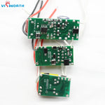 transformateurs éclairage 12v 15v 250ma 110v 240v vert jaune bleu noir