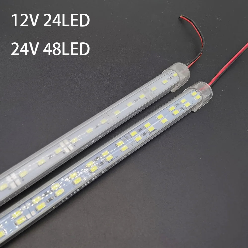 ruban led blanc mat 12v 24v ip65 couverture transparente opaque moderne