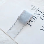 ruban dentelle fine polyester coton rose clair gris vert pâle blanc violet translucide élégant