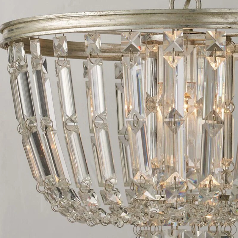 lustre classique cristal transparent doré rangs haute qualité autonome certification sécurité