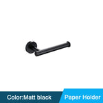 porte serviettes mural moderne acier inoxydable noir mat auto adhésive brossé fixe salle bains