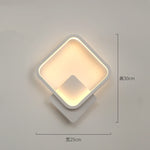 applique murale contemporaine minimaliste noir blanc élégante fixée mur lumière led flux lumineuxmodifiable