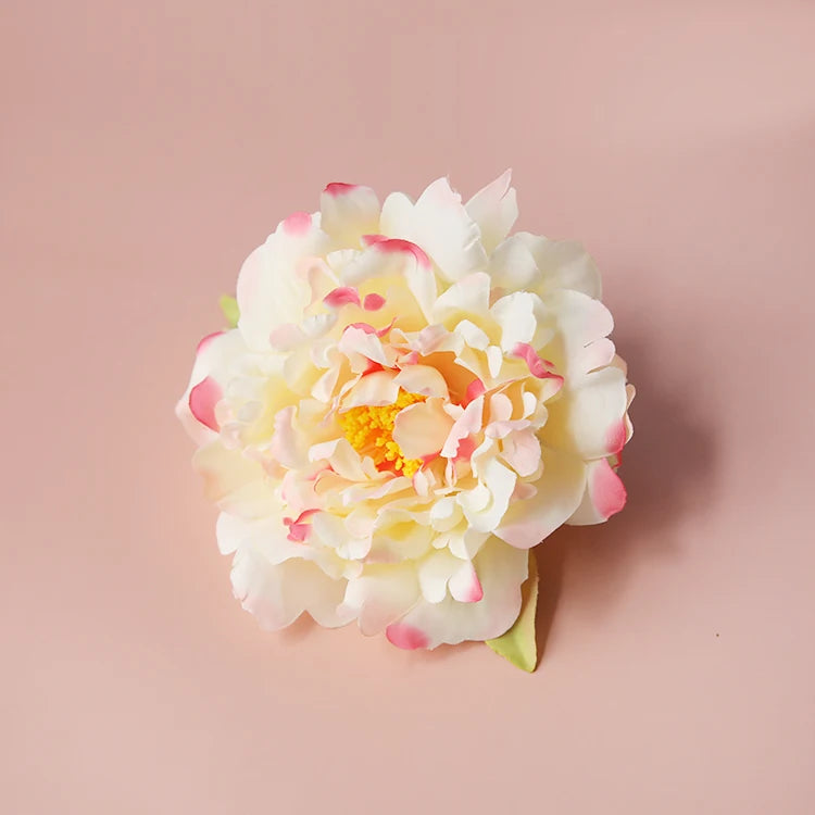 décoration mariage bouquet artificiel fleur tulle rose clair blanc romantique