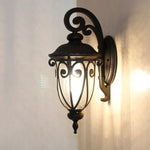 lampe murale classique ornements floraux verre translucide vintage éclairage chambre salle bains entrée étude