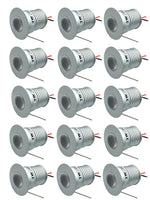 Mini spotlight LED argenté 3W 12V 24V moderne câble grille refroidissement