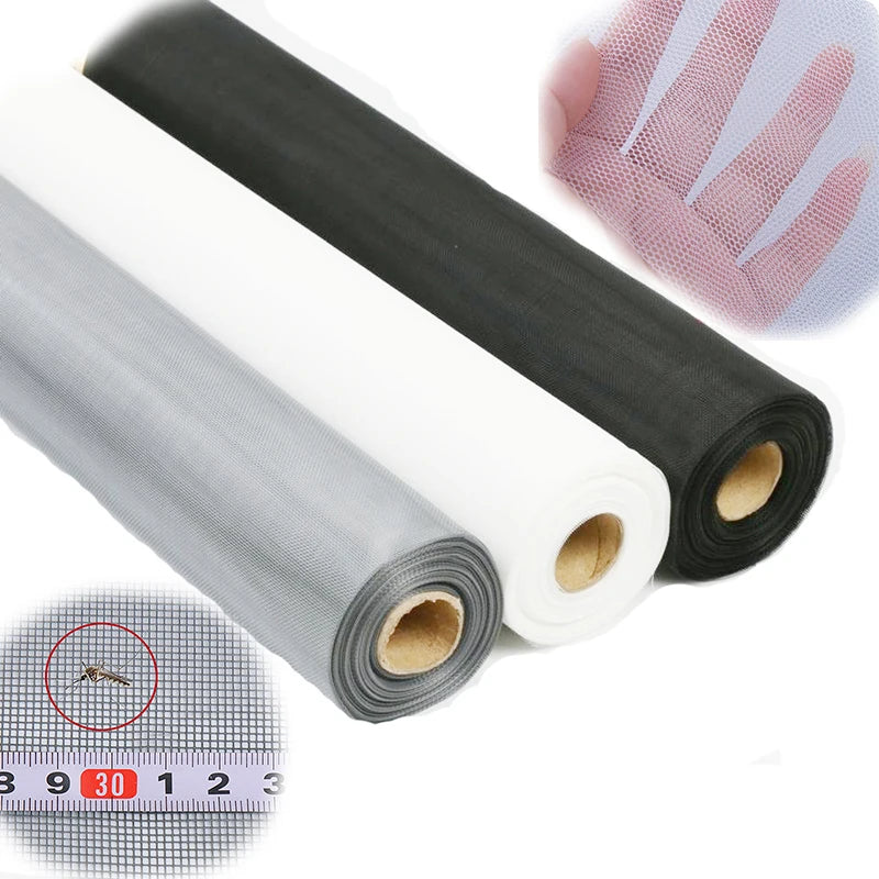 filet moustiquaire porte fenêtre intérieur maille fine adhésif protection insectes maison moderne gris