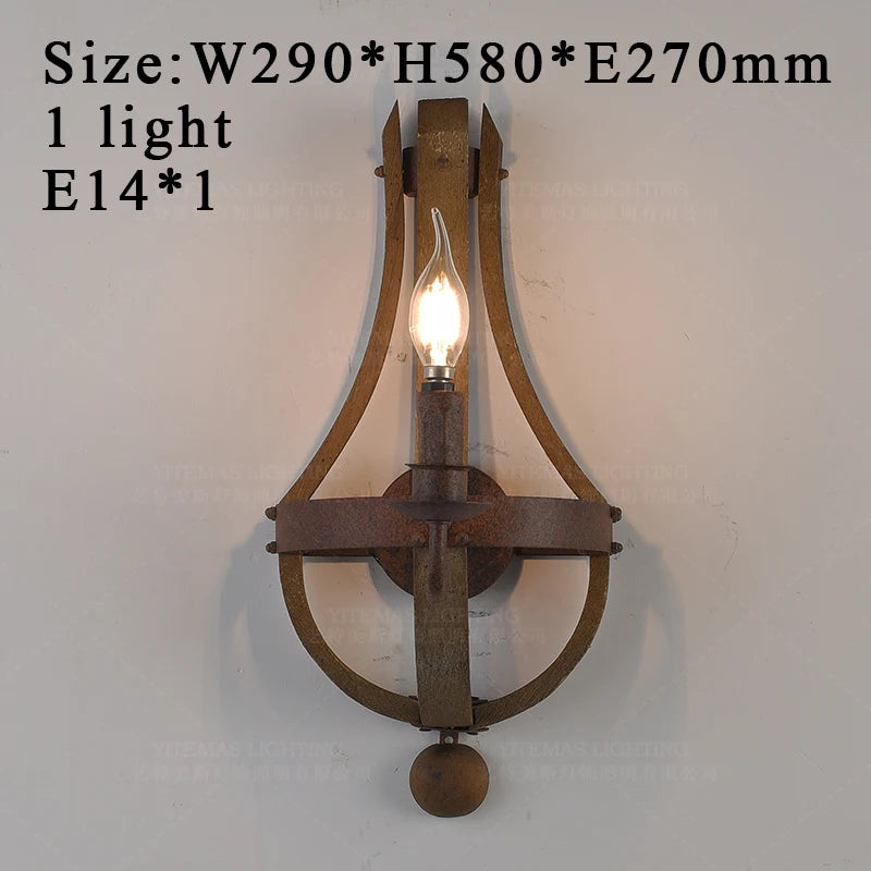 chandelier rustique bois marron vieilli 12 lumières suspension industrielle