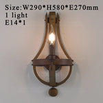 chandelier rustique bois marron vieilli 12 lumières suspension industrielle