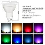 ampoule led gu10 wifi blanc moderne contrôle app alexa google
