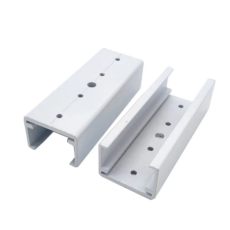 profils fenêtre gris clair modernes fixation rideau métallique durable