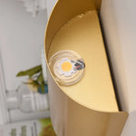 applique murale led moderne or blanc minimaliste fixée mur source lumineuse led 249 2000
