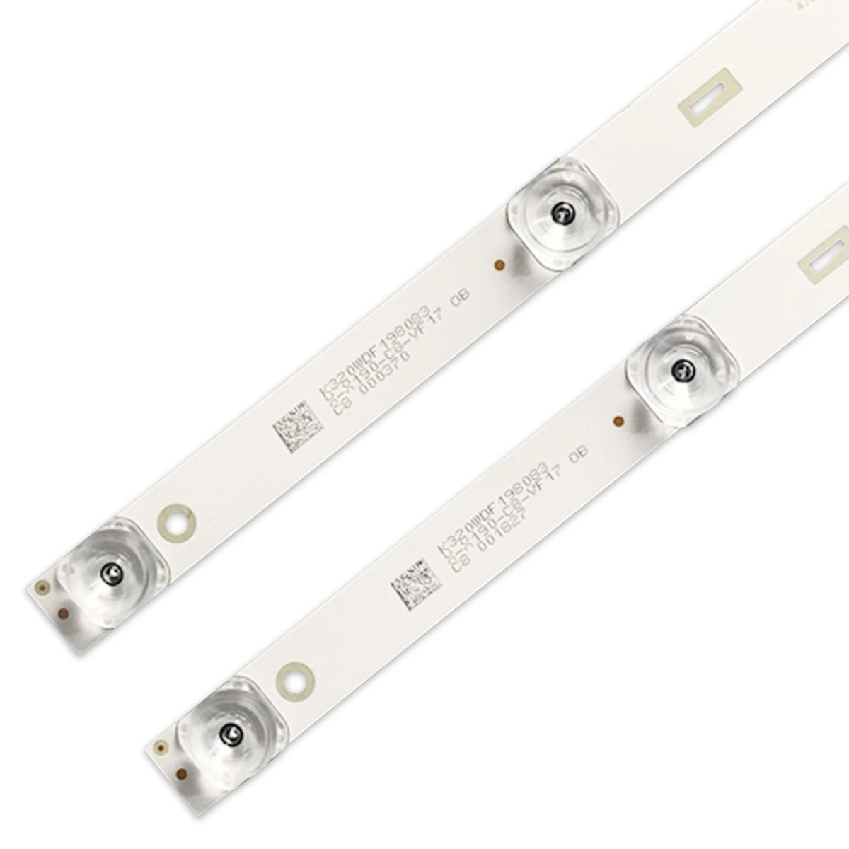 ruban led blanc 570mm ampoules 3v moderne connecteurs électriques nouveau