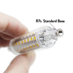 ampoule led 12w 16w r7s 78mm 118mm 64led 128led blanc matrice smd moderne