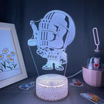Lampe à lave 3D LED Killa avec télécommande