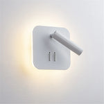 Lampes murales modernes LED blanc noir réglables 220V 110V chambre coucher entrée salle manger