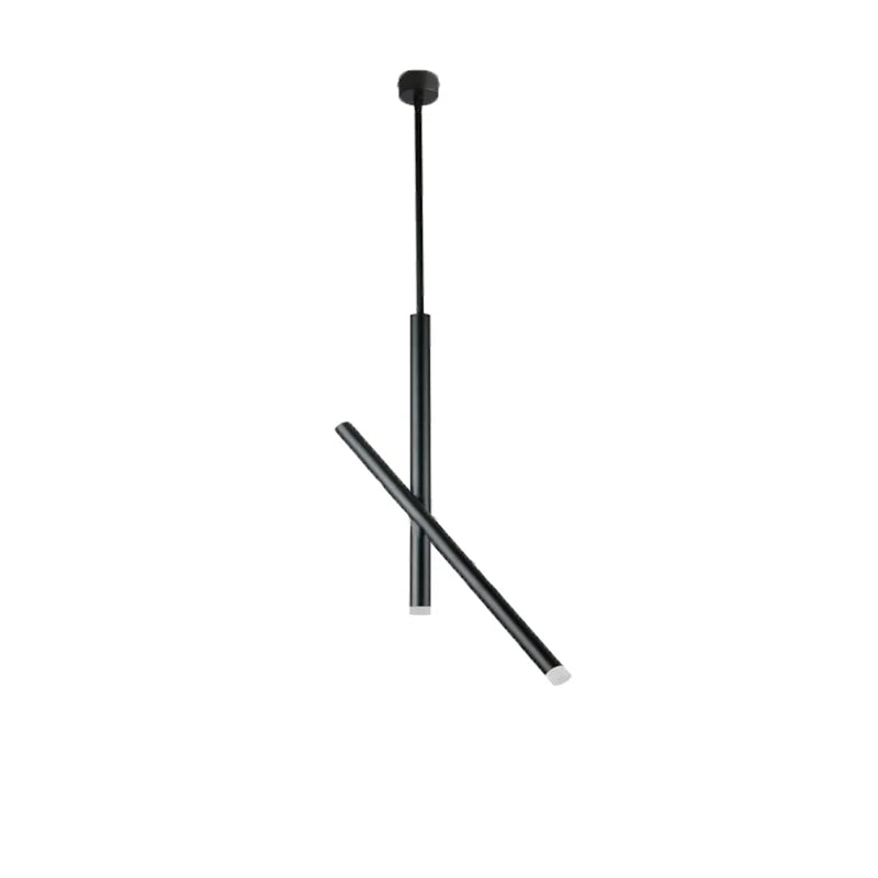 Suspension lumineuse moderne 10W blanc noir 90 260V flux 249 2000 lisse