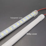 ruban led blanc mat 12v 24v ip65 couverture transparente opaque moderne