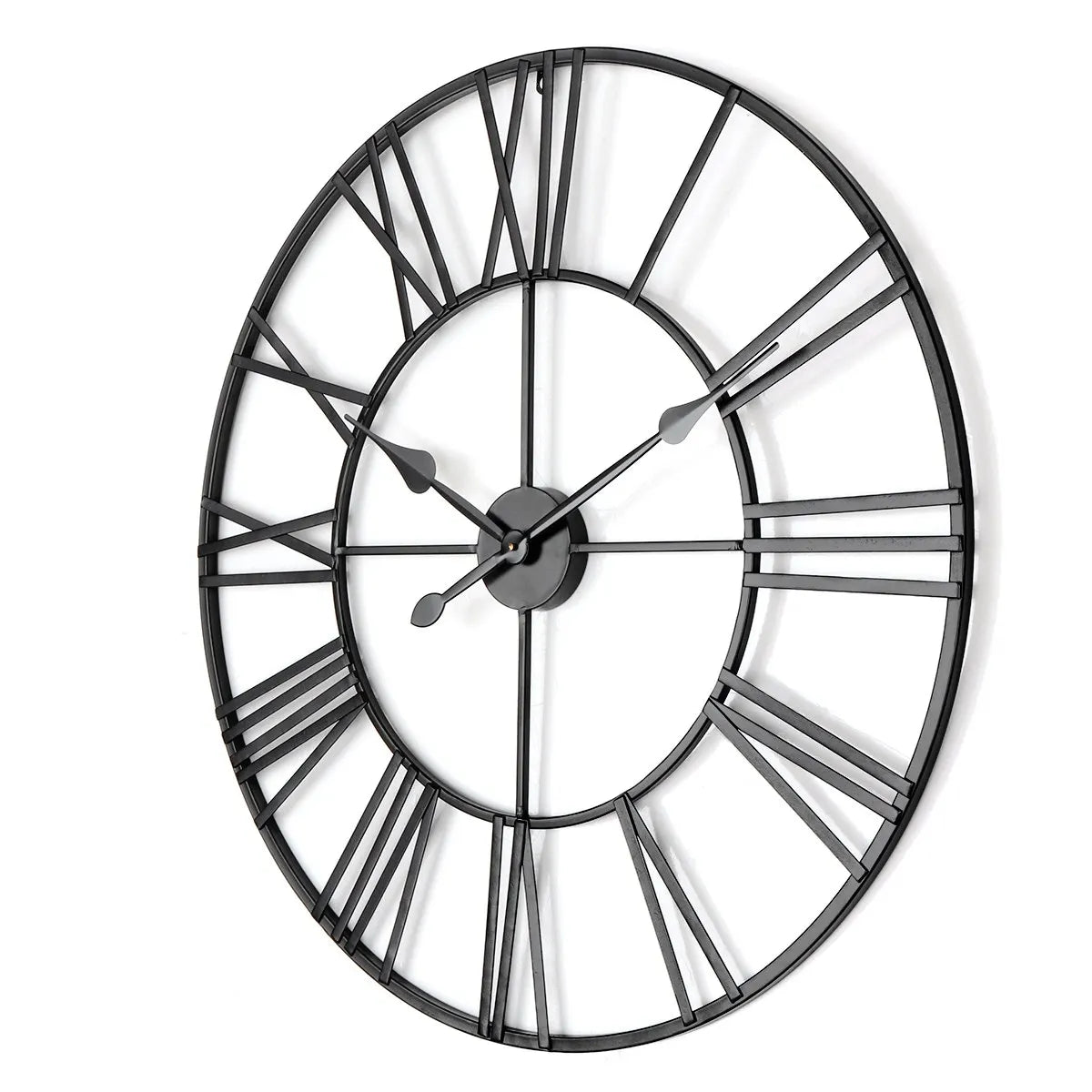 Horloge murale ronde 80 cm style européen rétro