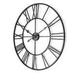 Horloge murale ronde 80 cm style européen rétro