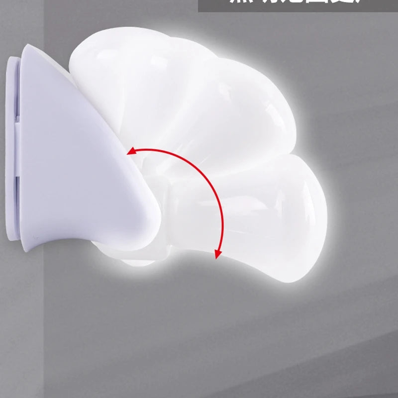 lampe mur adhésive blanche moderne veilleuse led batterie sèche urgence chambre cordon alimentation fixe