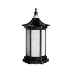 lanterne extérieure or noir classique éclairage public led ip65 étanche moderne