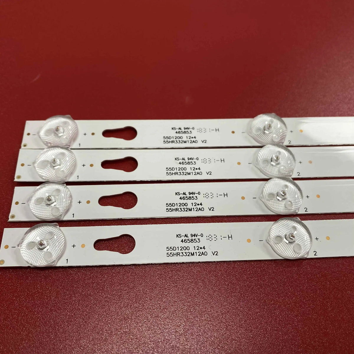 bandes rétroéclairage led blanc moderne connecteurs électriques flux lumineux moins60 puissance25w tension5V garantie150