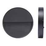applique murale led étanche moderne 6w 12w noir aluminium