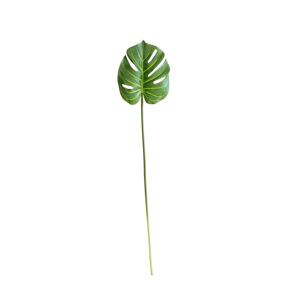 plantes artificielles feuilles palmier vert clair moderne décoration extérieure herbe fine régulière opaqueness exposition