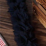 couronne fleurs artificielles motif floral rose clair noir blanc rouge violet mariage