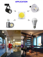 diodes led blanc jaune haute luminosité moderne technologique adhésif facile 5w 40w
