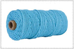 corde macramé coton vert clair mm décoration artisanale bricolage fait main