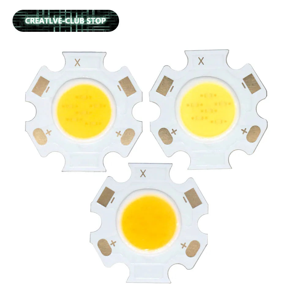 puces led cob 3w 5w 7w 10w blanc neutre froid adhésif hautes performances 300ma