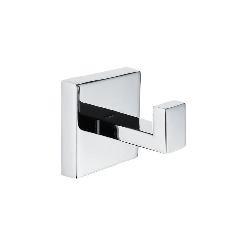 porte serviettes chrome moderne porte savon porte telephone ensemble salle bain vis fixations métal