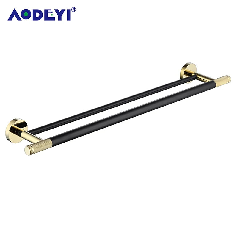 accessoires salle bains or noir moderne élégants porte serviettes savon gobelet papier wc élégance