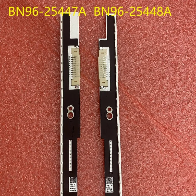 ruban led noir blanc moderne connecteurs dorés qr codes