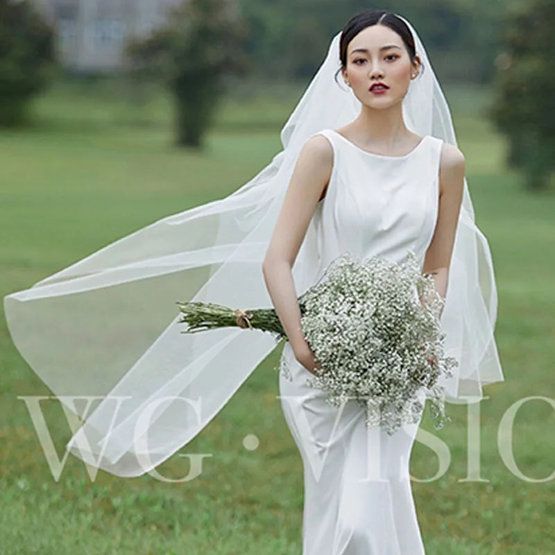 voile mariage blanc dentelle élégant sans peigne opale 8m 10m fixé