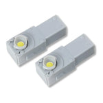 éclairage ambiant led connecteur adhésif moderne gris clair câbles 12v kit voiture