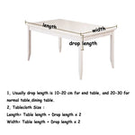nappe table personnalisable imprimée dessin animé noël blanc réutilisable extérieure moderne fête banquette