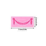 moules silicone gâteau fondant dentelle baroque ornements floraux vintage decoration cupcake roseclair