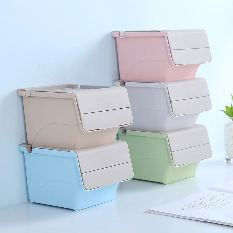 boîte rangement multifonctionnelle rose gris bleu clair vert scies pinces adhésif crayons moderne plastique