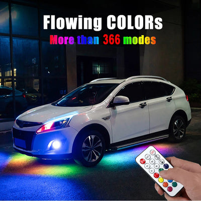 Kit néon LED voiture RGB avec télécommande