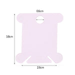 bobines fil transparentes modernes couleur rose blanc vert bleu rangement fil coudre