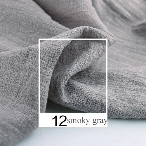 serviettes table coton gris clair moderne minimaliste texture douce 52 po largeur