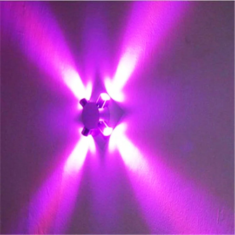 applique murale led moderne argentée projecteurs minimaliste mur fixé interrupteur bouton