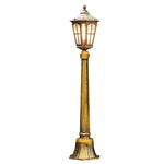 lampe sol vintage métal bronze noir led ip65 extérieure classique