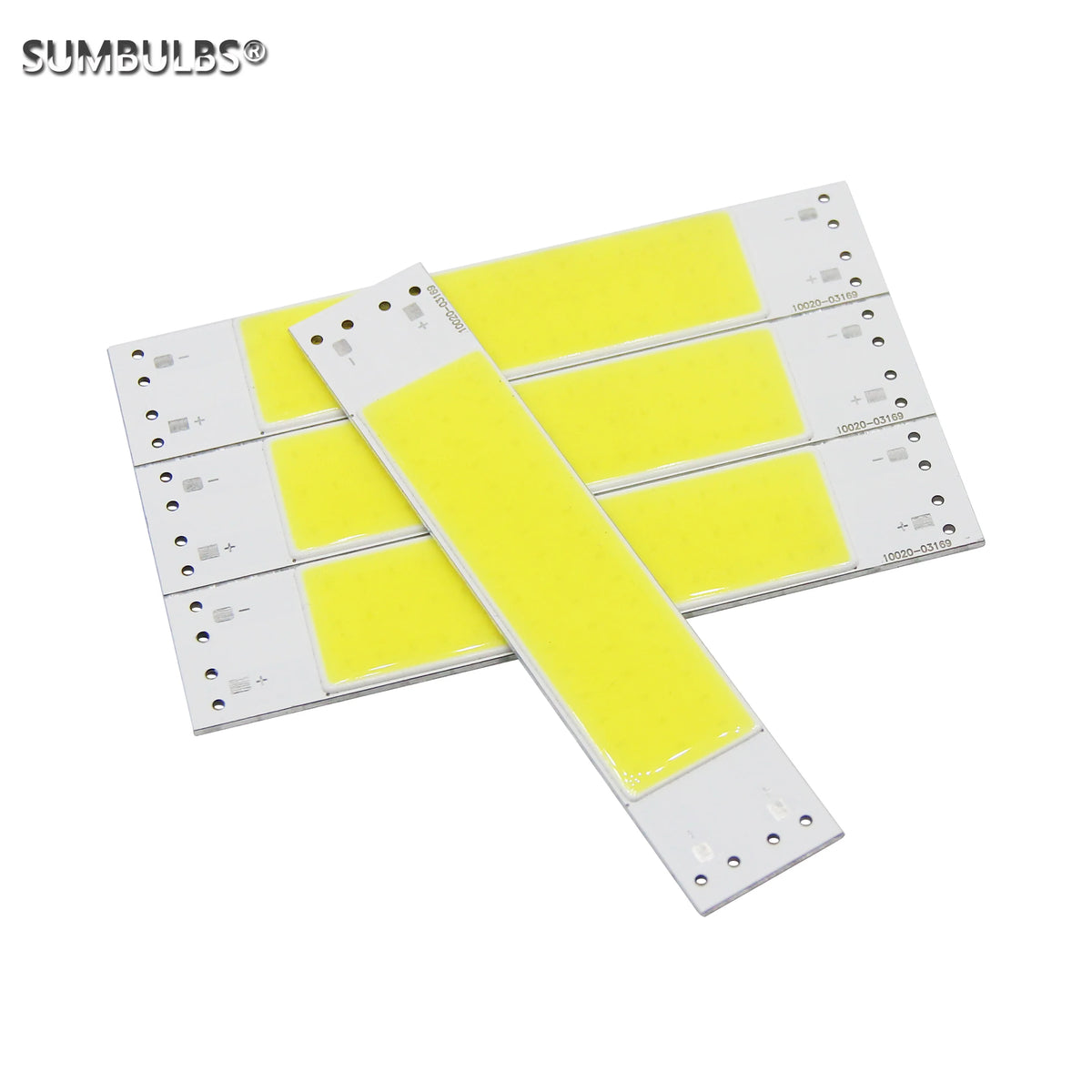 plaque led blanc jaune moderne 10cm 2cm haute luminosité 5w dc9v